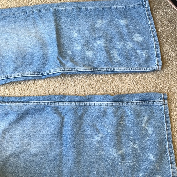 NWT Free People women’s Tinsley Baggy High Rise Jeans Bright Eyes Wash Size 24 - Picture 9 of 16